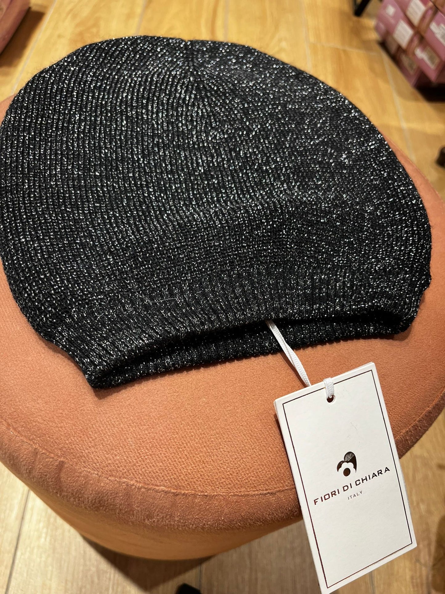 Sciarpa e cappello Lurex
