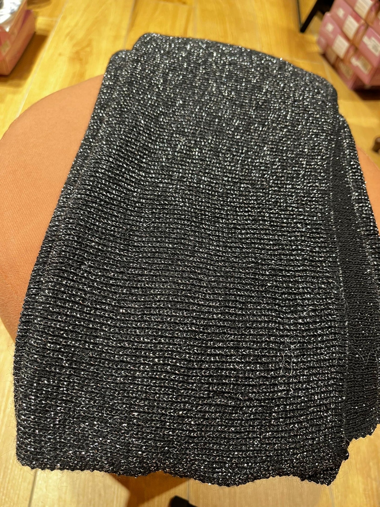 Sciarpa e cappello Lurex